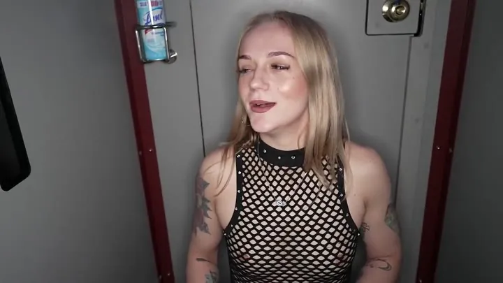 Gloryhole Swallow – Ashley – 1st visit  Gloryhole